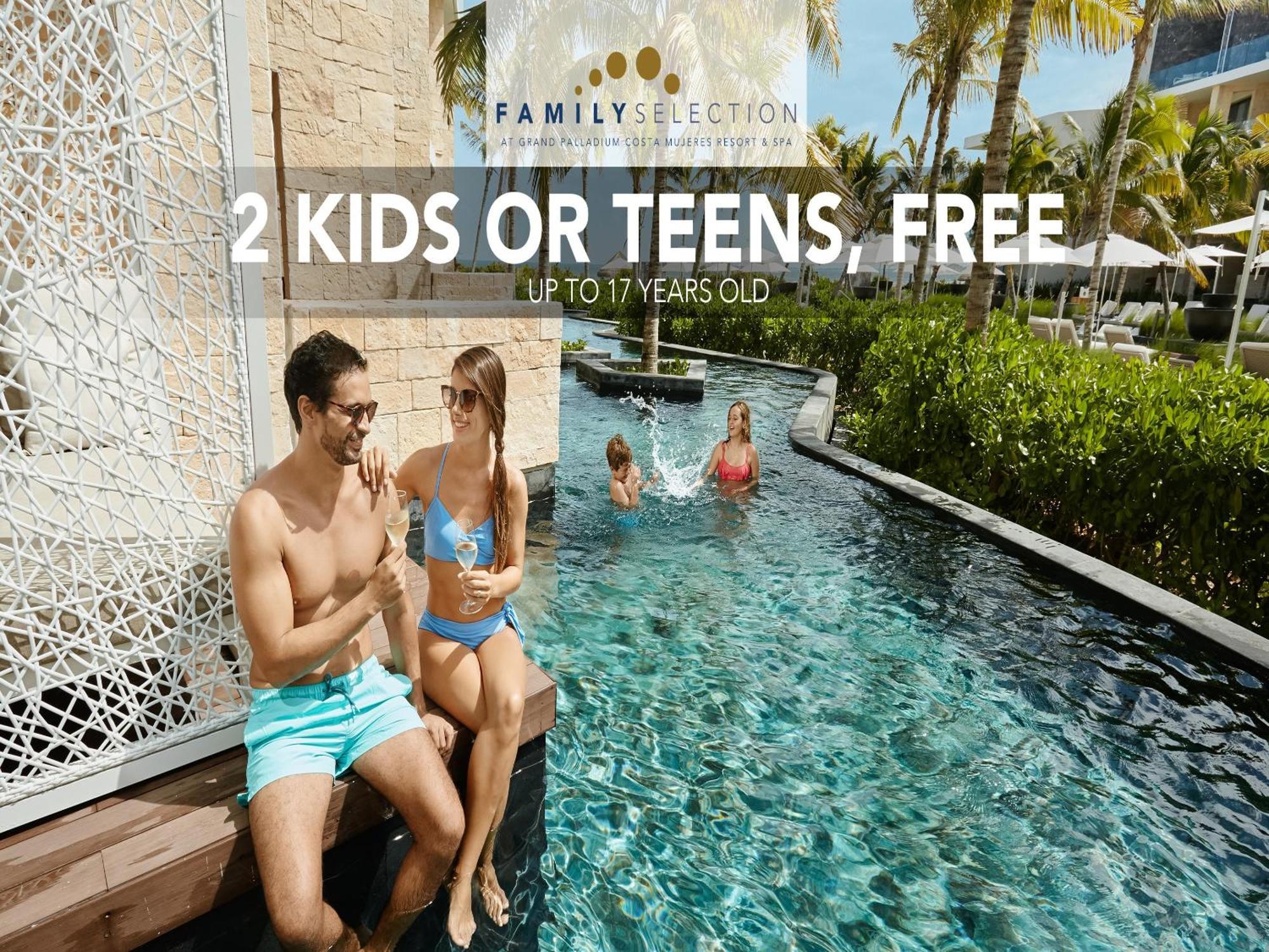 Family Selection At Grand Palladium Select Costa Mujeres Cancún Exterior foto